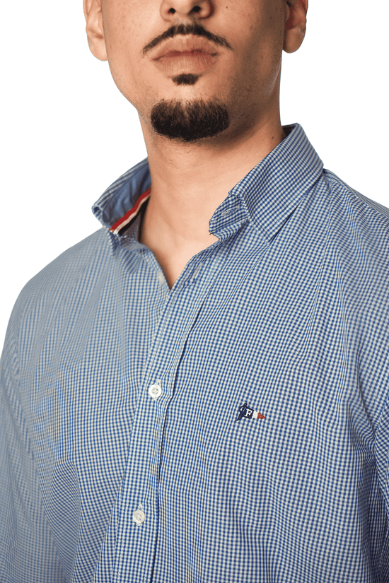 Façonnable Chemise Carreaux Casual Fit