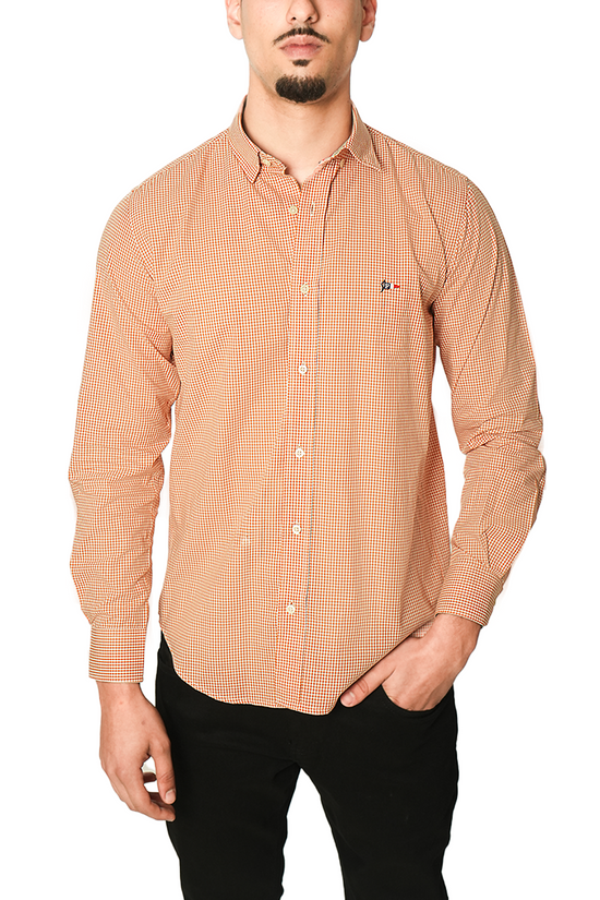 Façonnable Chemise Carreaux Casual Fit