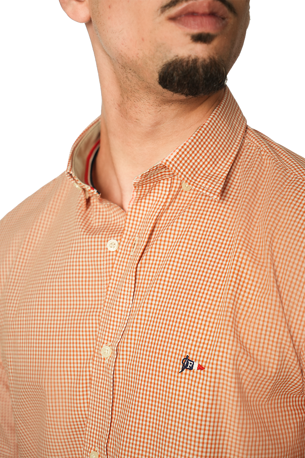 Façonnable Chemise Carreaux Casual Fit