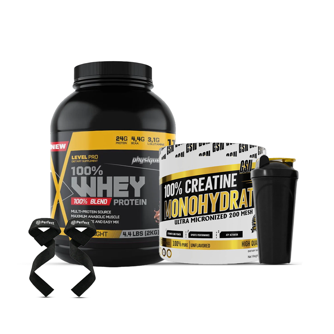 Pack PHYSIQUE NUTRITION USA - 100% Whey Protein | 2kg