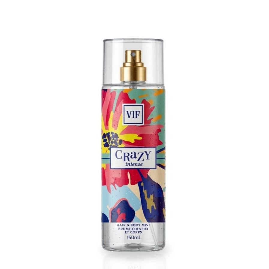 Brume de corps et cheveux Crazy 150 ml