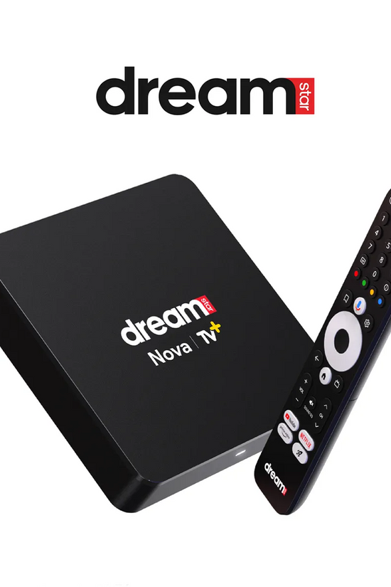 Dreamstar Nova Android TV Box 4K 2 Go RAM 32 Go mémoire sous licence Google