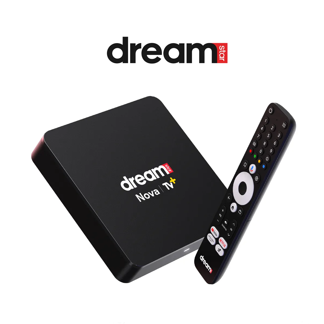 Dreamstar Nova Android TV Box 4K 2 Go RAM 32 Go mémoire sous licence Google