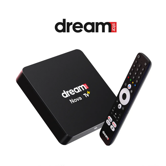 Dreamstar Nova Android TV Box 4K 2 Go RAM 32 Go mémoire sous licence Google