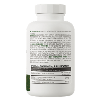 OstroVit Ashwagandha VEGE 90 tablets