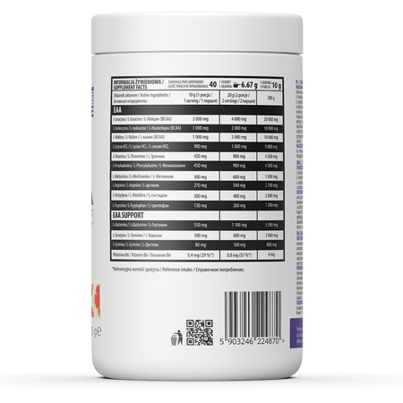 OstroVit EAA 400 g grapefruit