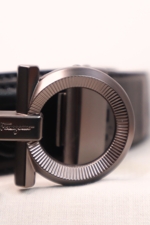 Ferragamo Ceinture Hommes Gris