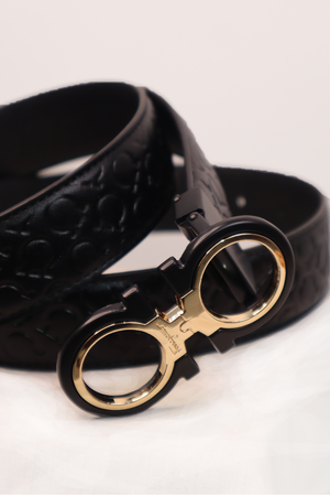Ferragamo Ceinture Hommes Gold