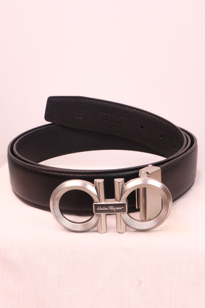 Ferragamo Ceinture Hommes Silver