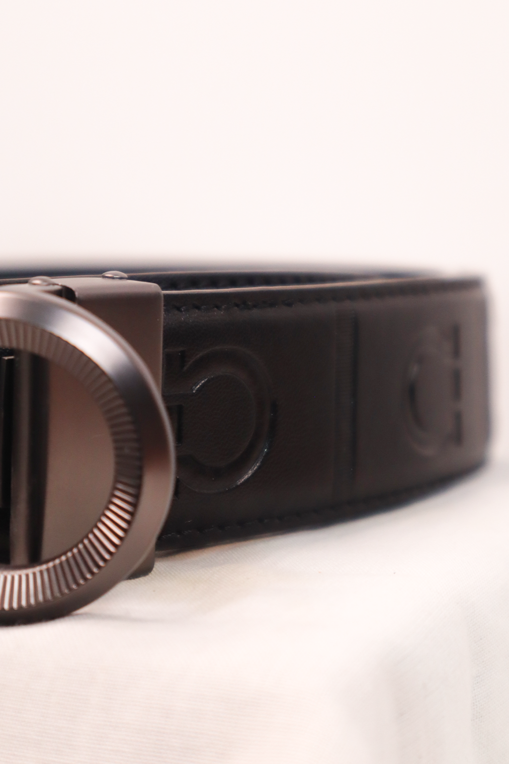 Ferragamo Ceinture Hommes Gris