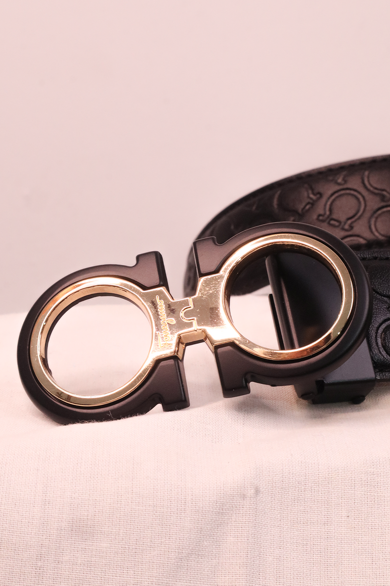 Ferragamo Ceinture Hommes Gold