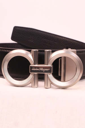 Ferragamo Ceinture Hommes Silver