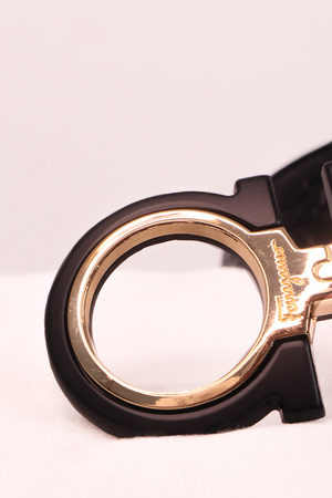 Ferragamo Ceinture Hommes Gold