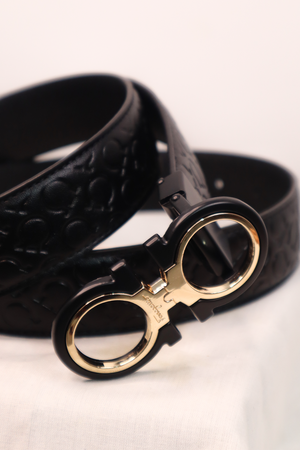 Ferragamo Ceinture Hommes Gold