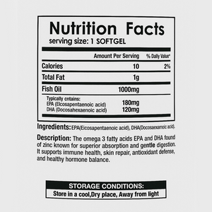 Fish Oil Omega-3 - GSN | 1000 mg