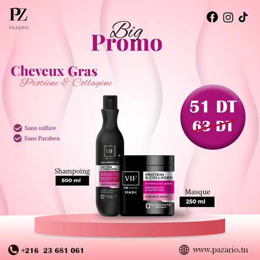 Cheveux Gras VIF