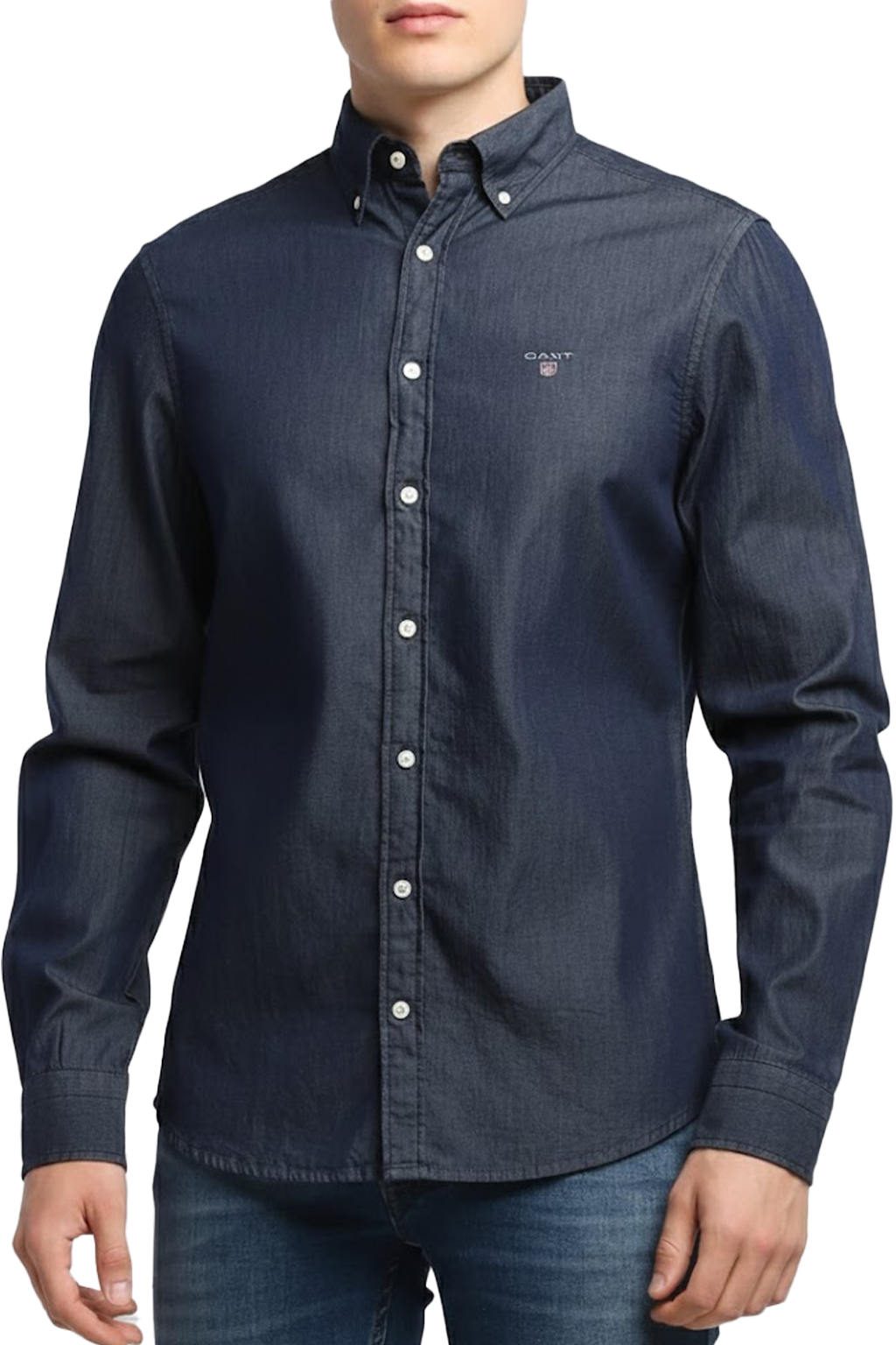 Gant REGULAR FIT - Chemise - Dark Indigo