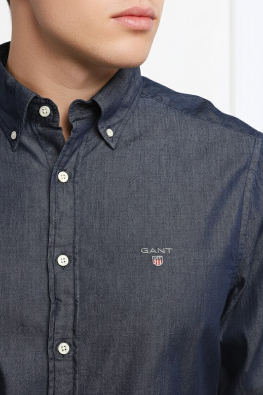 Gant REGULAR FIT - Chemise - Dark Indigo