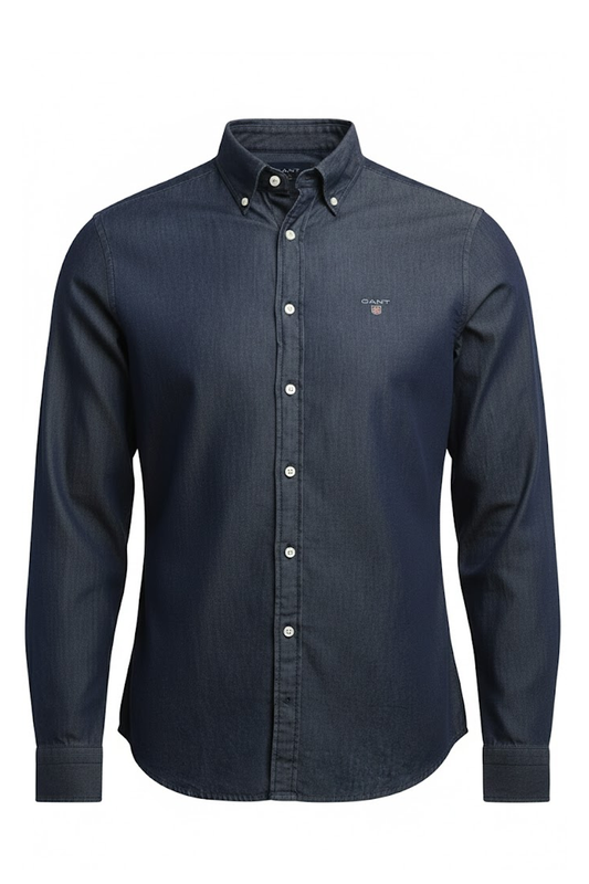 Gant REGULAR FIT - Chemise - Dark Indigo