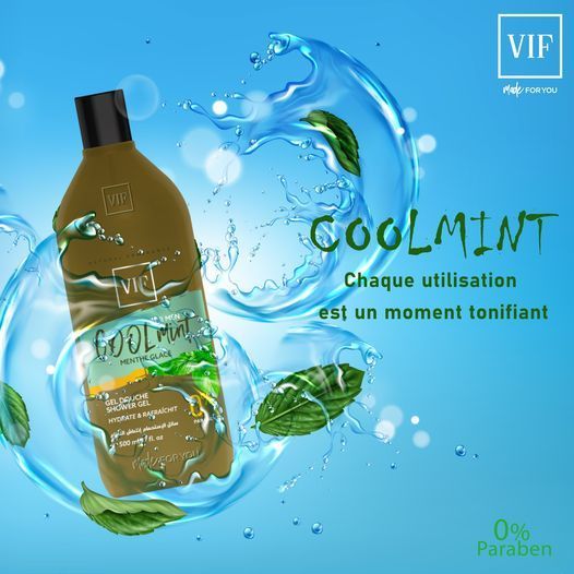 Gel douche Menthe Fraîche 500ml