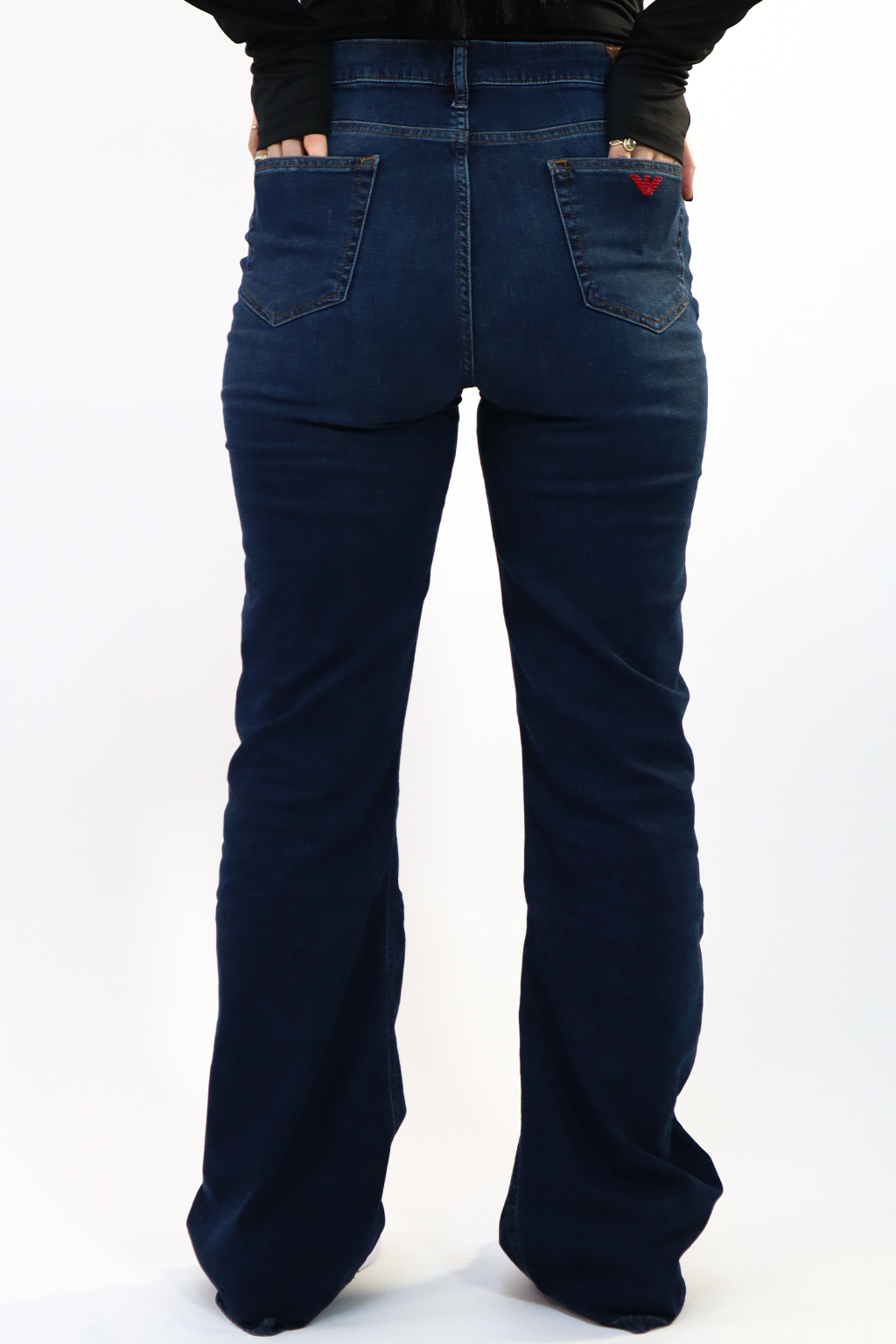 Emporio Armani POCKETS PANT - Coupe Patte D'éléphant