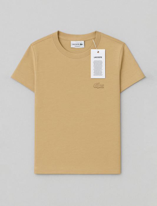 Lacoste TEE - T-shirt basique - Moutarde