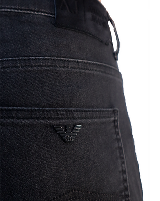 ARMANI Jean Regular Gris Charbon