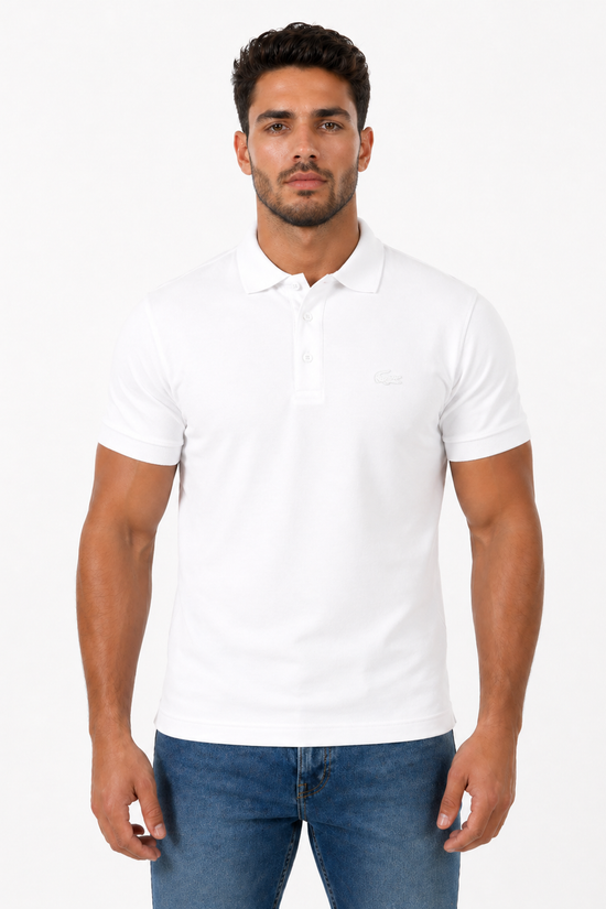 Lacoste Polo Smart Paris en coton stretch
