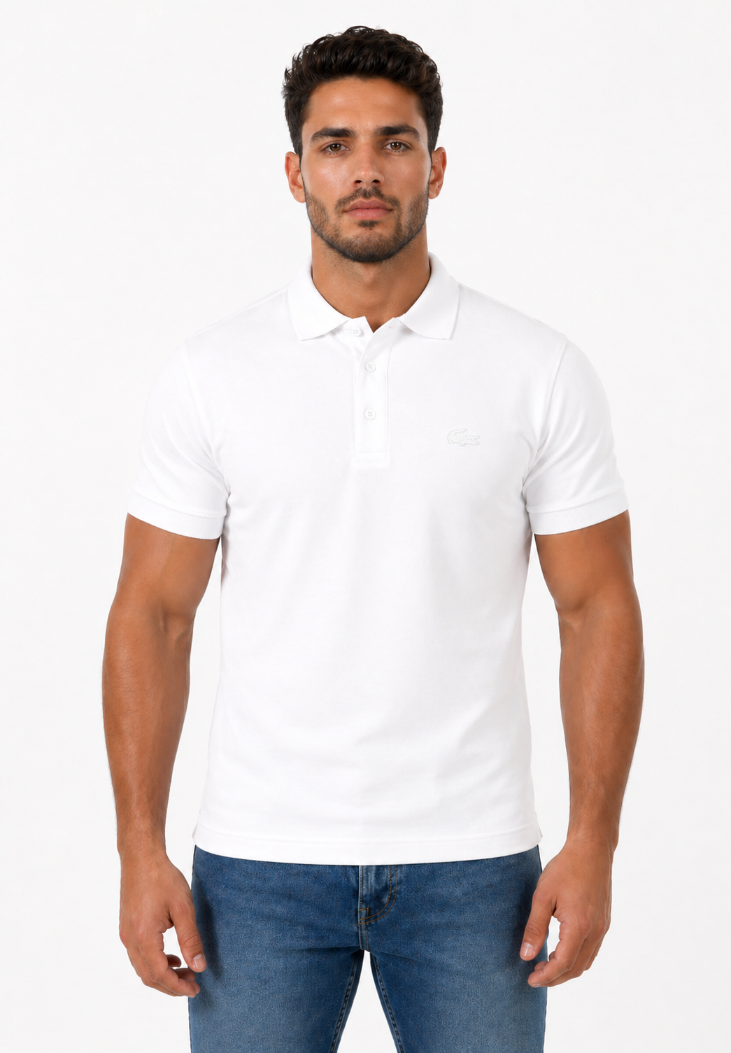 Lacoste Polo Smart Paris en coton stretch