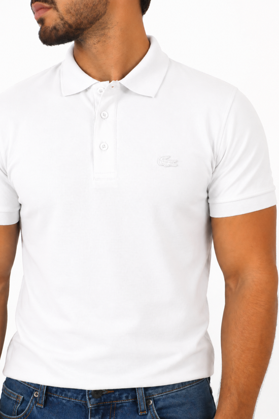 Lacoste Polo Smart Paris en coton stretch