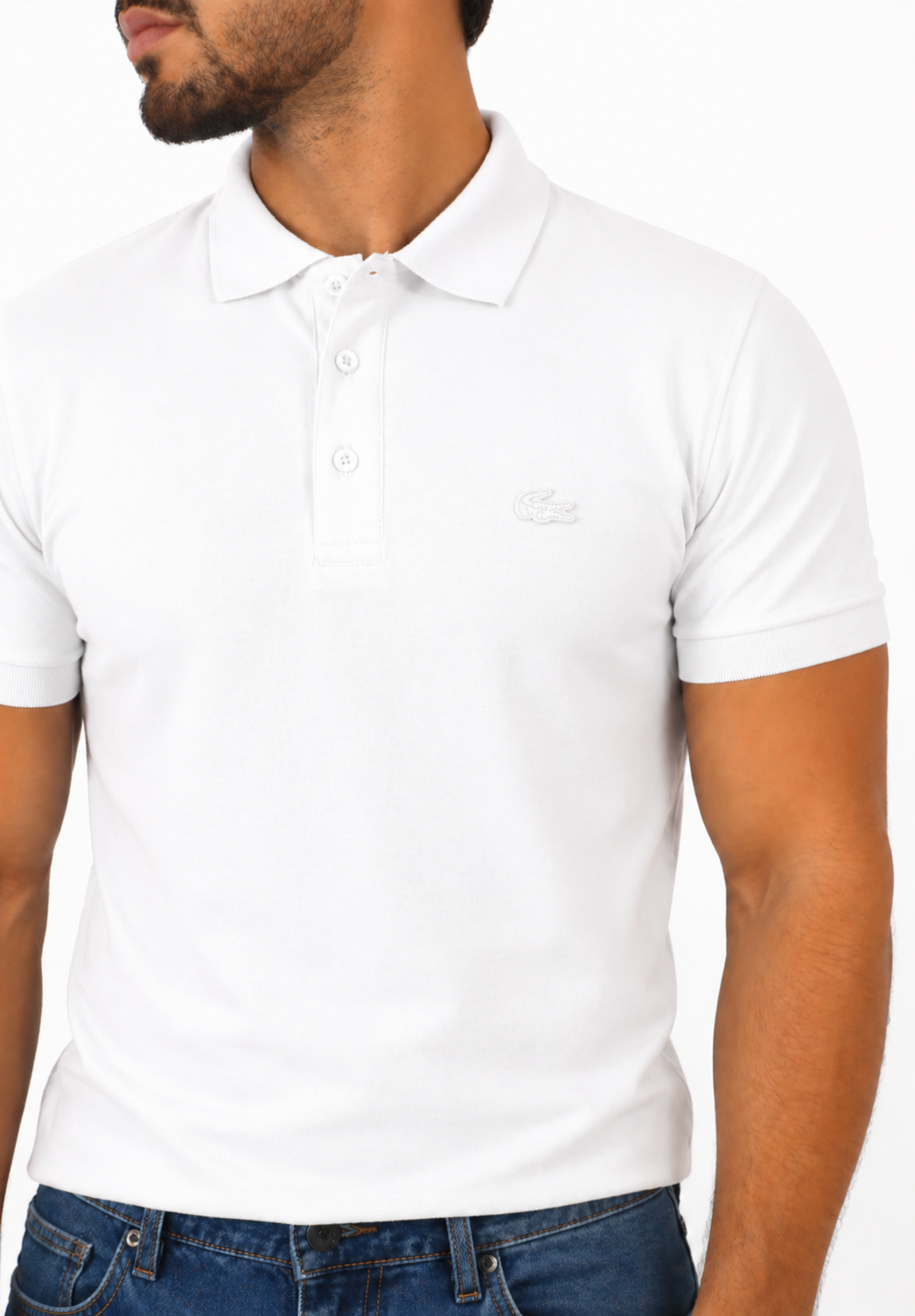 Lacoste Polo Smart Paris en coton stretch
