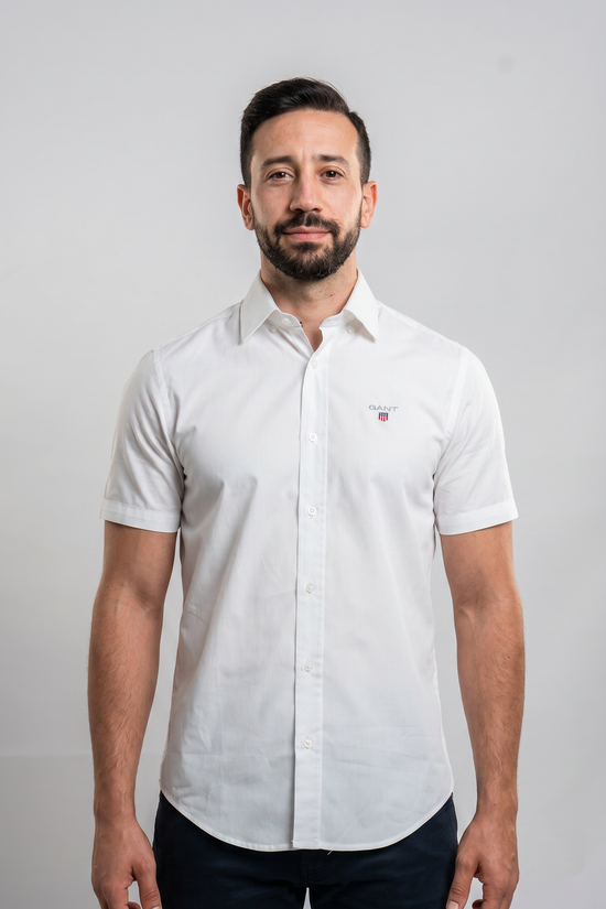 Gant Chemise Demi Manches Casual Fit