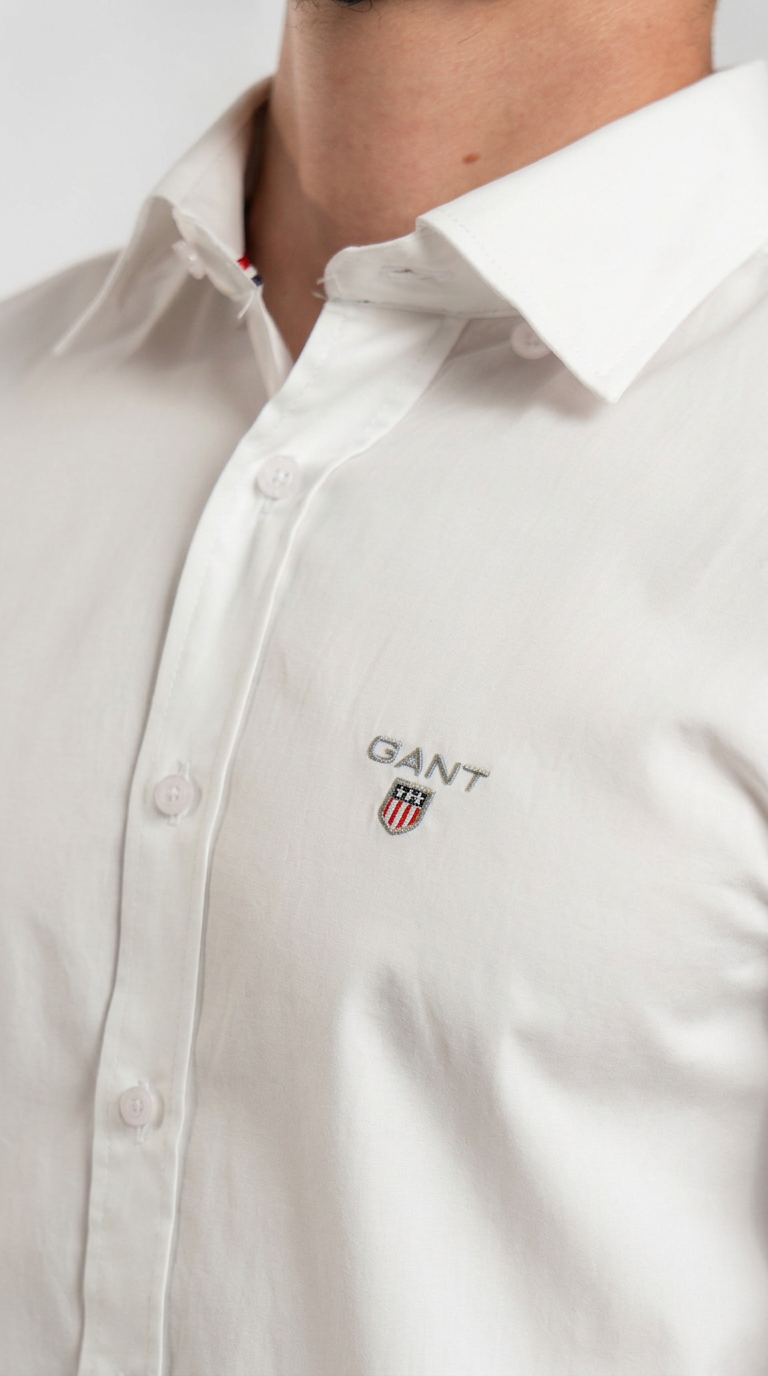 Gant Chemise Demi Manches Casual Fit