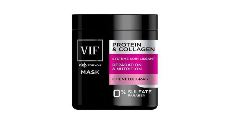 Masque Protéine&amp;Collagène Cheveux Gras 250 ml