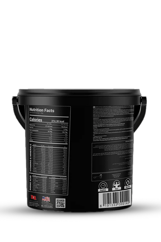 GAIN DE MASSE HYDRO - AMERICAN WOLF | 6KG