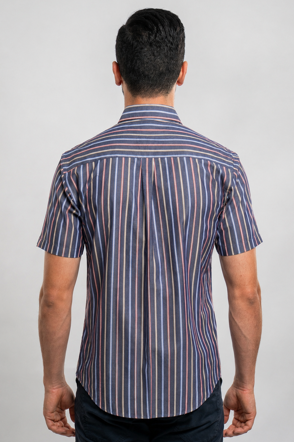 Gant Chemise Demi Manches à Rayures  Casual Fit