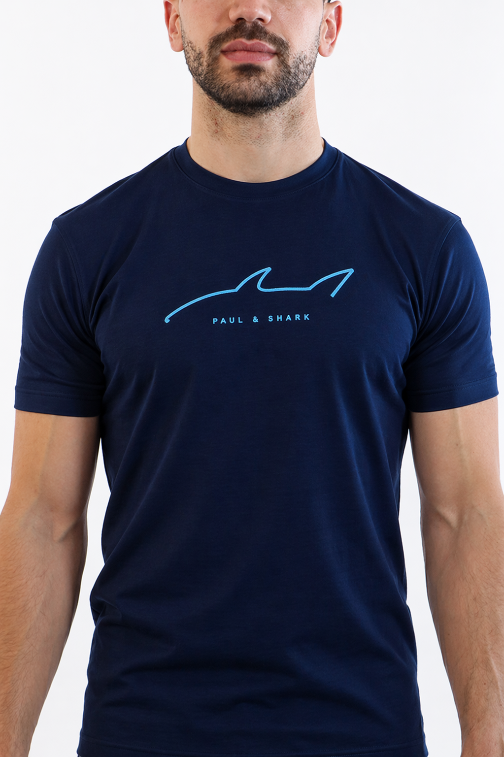 Paul & Shark T-shirt-Brodée Unisexe