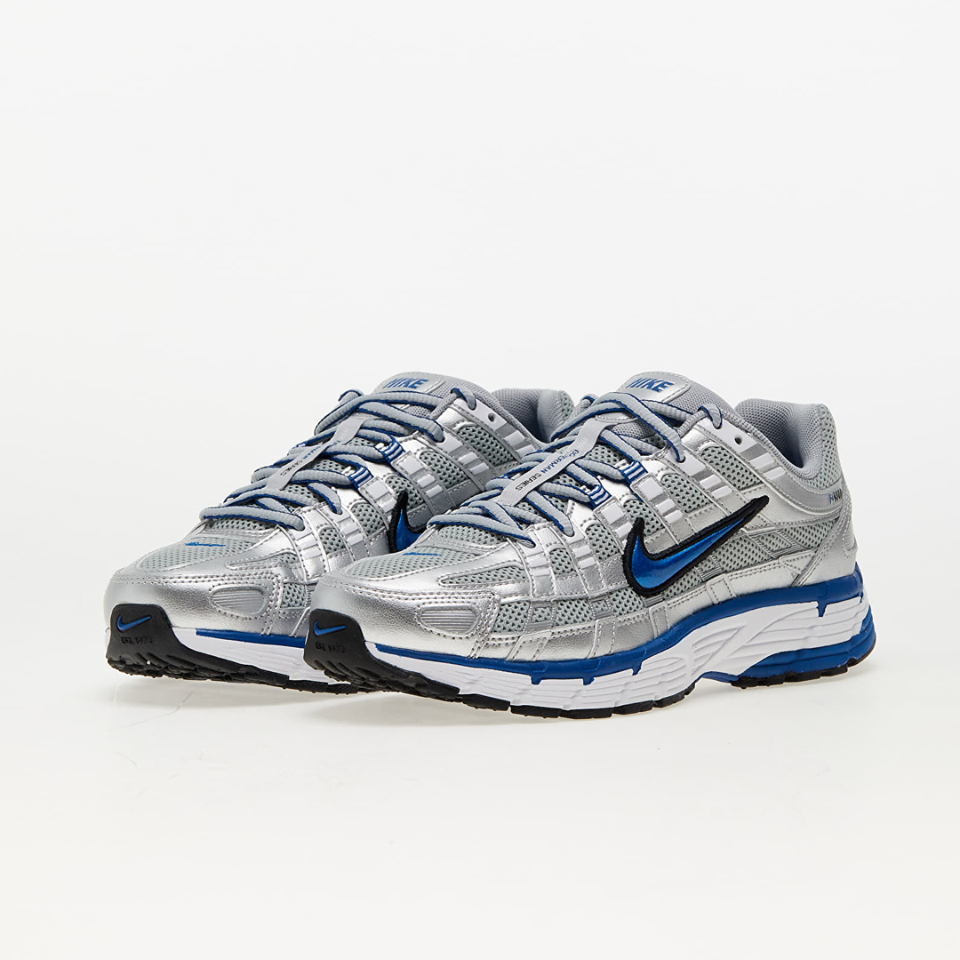 Nike P-6000 Platine Métallisé/Bleu