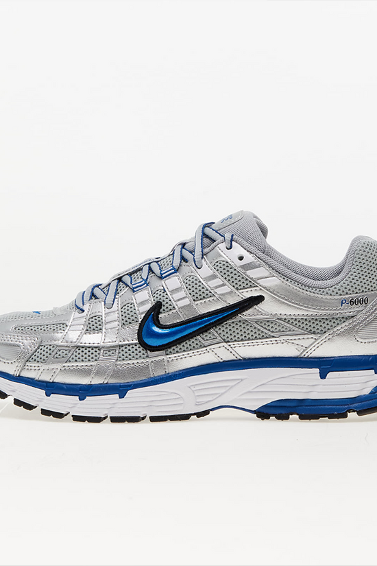 Nike P-6000 Platine Métallisé/Bleu