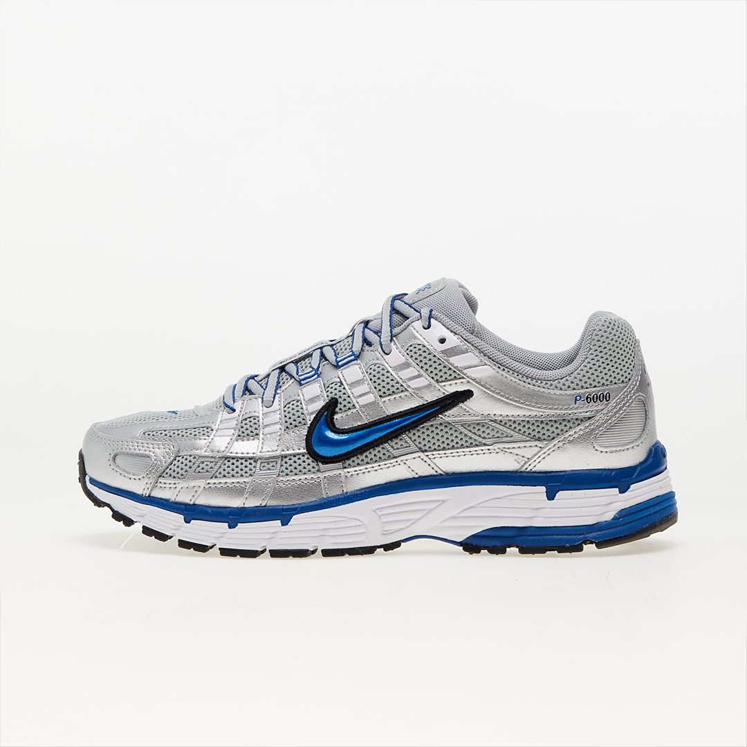 Nike P-6000 Platine Métallisé/Bleu
