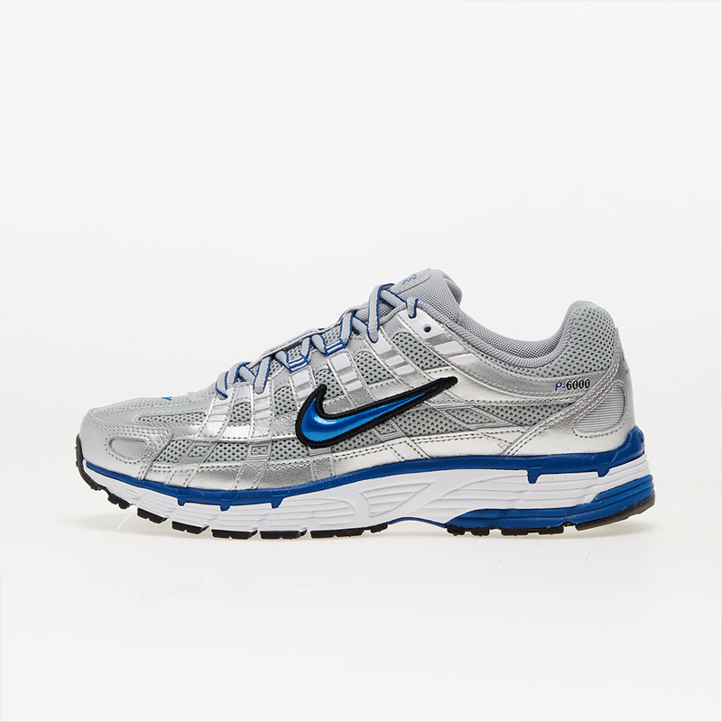 Nike P-6000 Platine Métallisé/Bleu