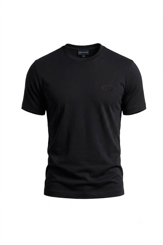 Emporio Armani T-shirt basique -Logo Brodée UniSexe
