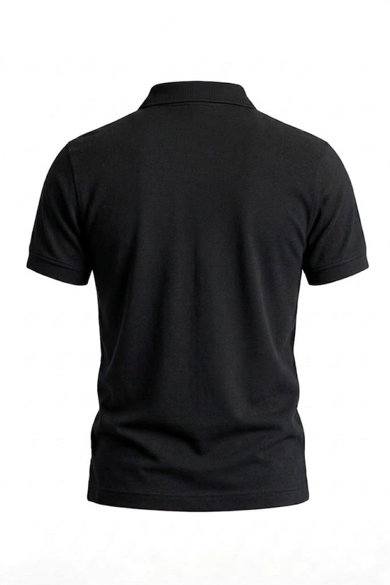 Moncler Polo en Coton Piqué  à empiècement logo