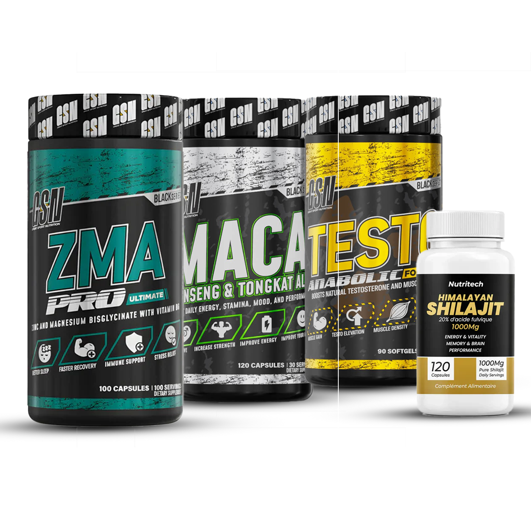 Pack ZMA+MACA+TESTO+SHILAJIT