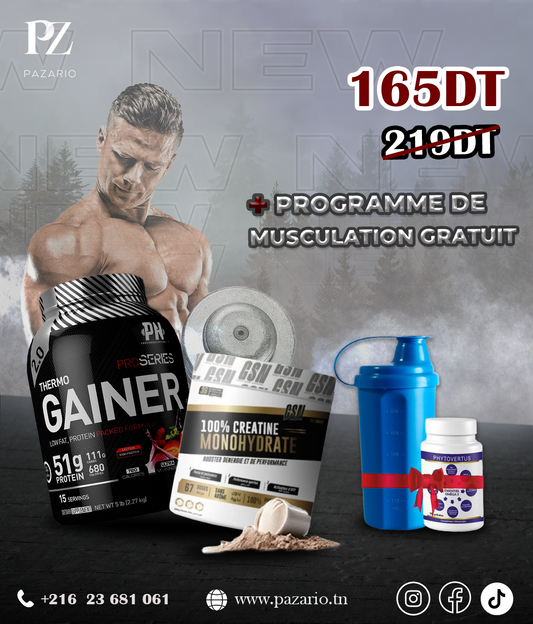 PACK THERMO GAINER + CREATINE GSN