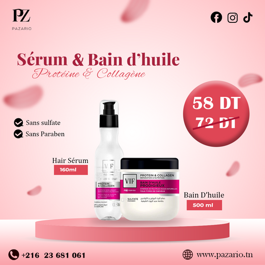 PACK SERUM & BAIN D'HUILE VIF