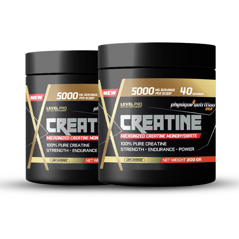 Pack 2 Creatine Monohydrate Micronized 200 g | Physique Nutrition