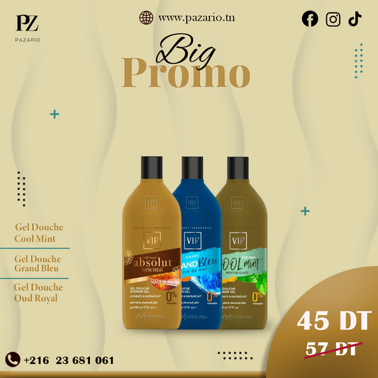 PACK  VIF ( GEL DOUCHE )