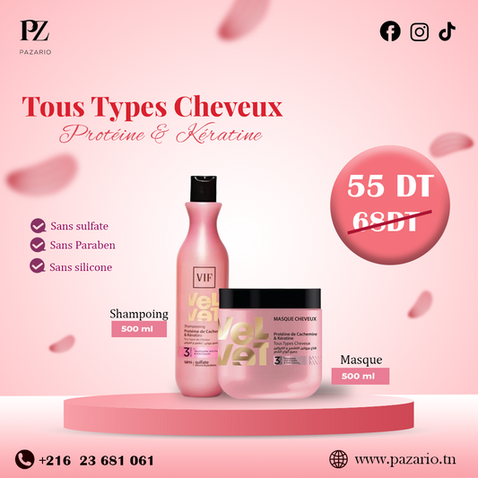 PACK TOUS TYPES DE CHEVEUX