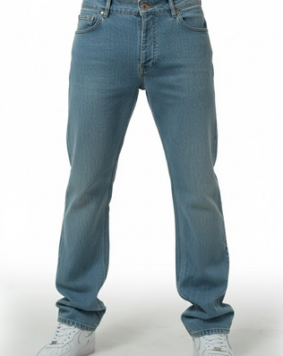 ARMANI Jean Demi Droite Light Blue Denim